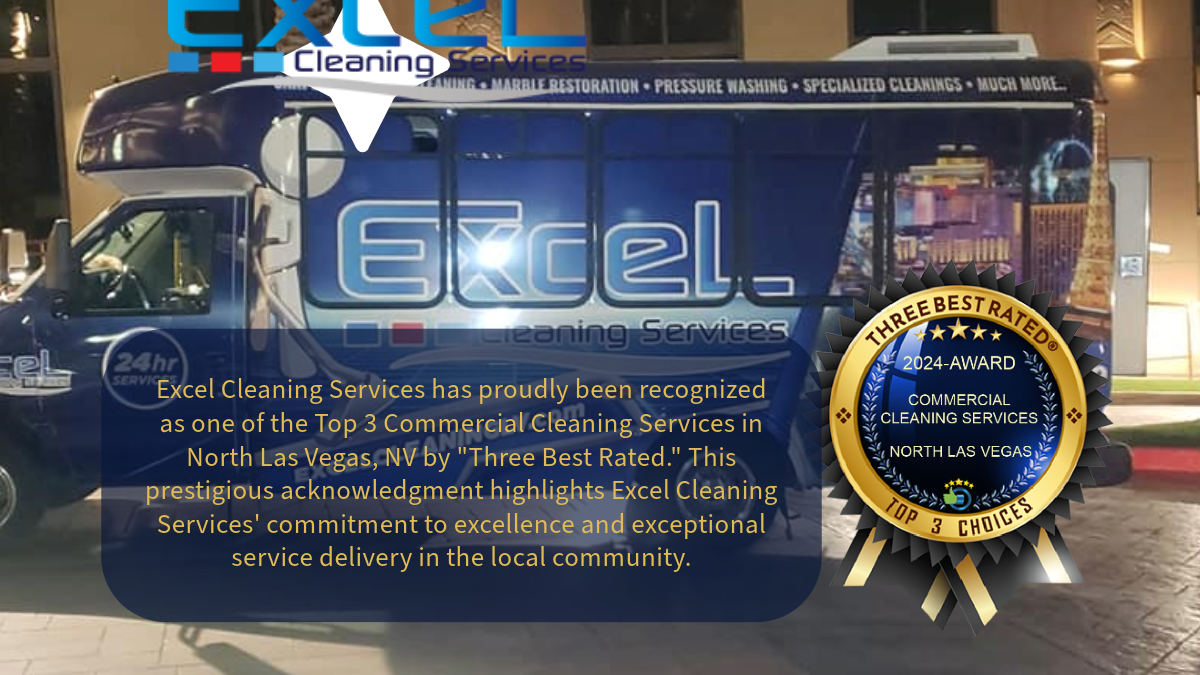 Excel Cleaning Services awards